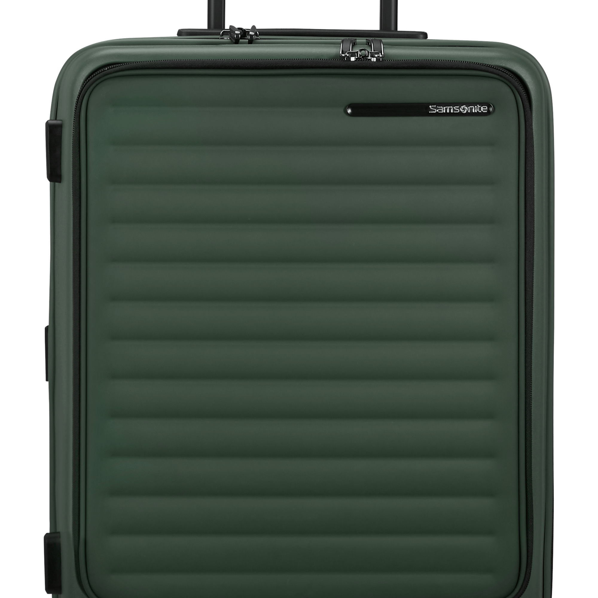 Samsonite Restackd Spinner 55cm Cabin Suitcase w. Front Pocket