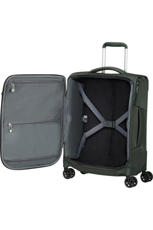 Samsonite Respark Spinner 55 Forest Green detail view