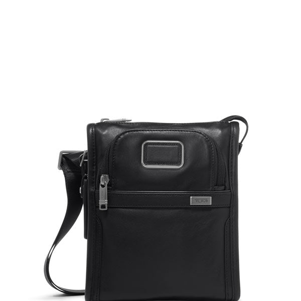TUMI Alpha 3 Pocket Bag Small Leather
