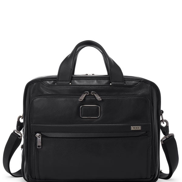 TUMI Alpha 3 Organizer Brief Leather