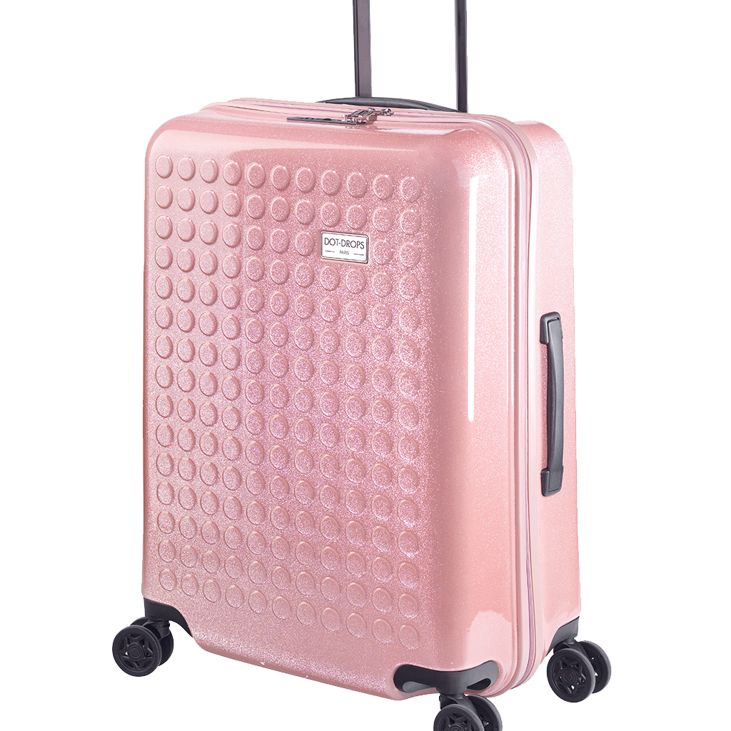 DotDrops Chapter 3 Medium Suitcase Glitter