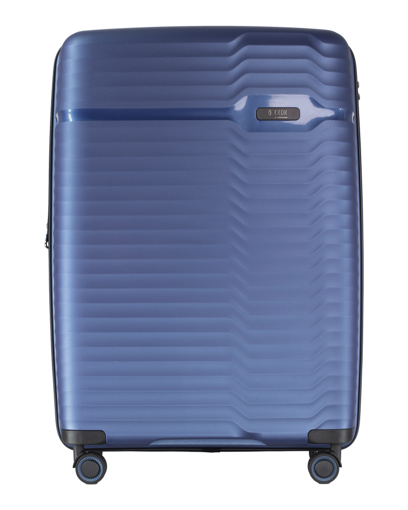 KKDK Evolution stor kuffert i Metallic Blue