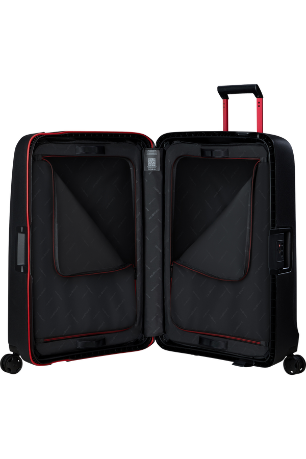 Samsonite Essens 75 cm Charcoal Red - åben