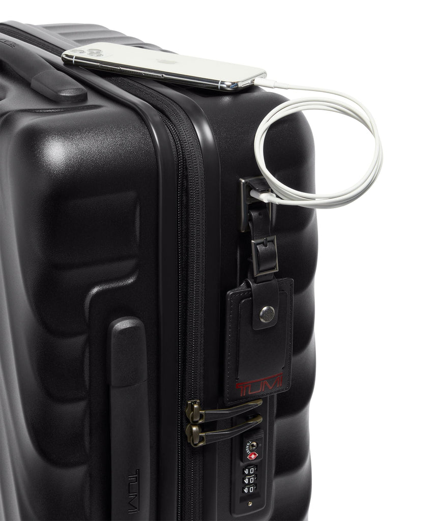 Tumi 19 Degree Polycarbonate Continental Suitcase with USB Cable
