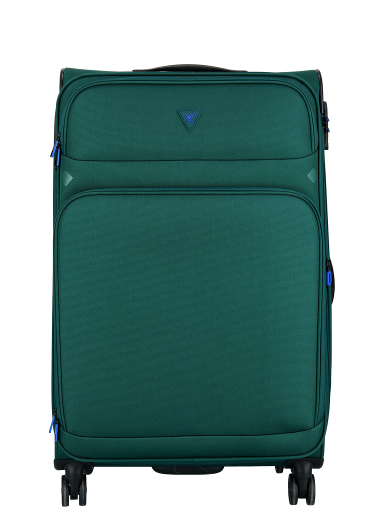 Verage kuffert i grøn farve