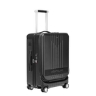 Montblanc Kabine Kuffert med Frontlomme i sort farve